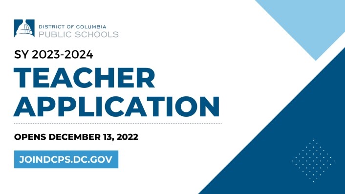 SY2023-2024 Teacher Application opens on December 13, 2022