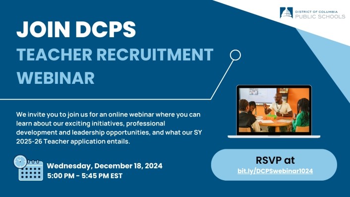 Join DCPS Webinar